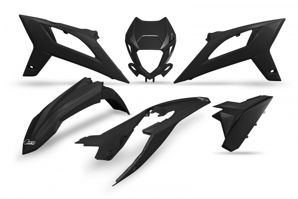 Kit Plastiche nero per Beta RR RACE 2T 250 - RR RACE 2T 300 - RR RACE 4T 350 - RR 4T 400 - RR 450 - RR RACE 2T 125 - RR RACE...
